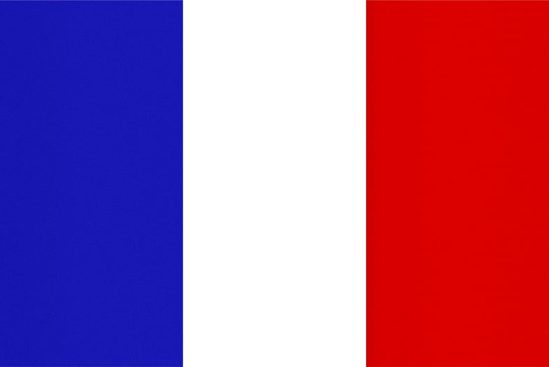 French Flag, Texturised